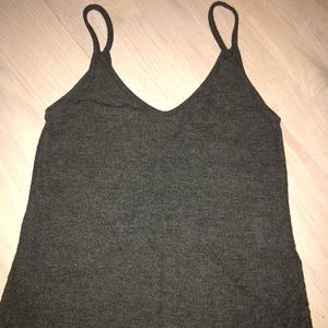 grey brandy melville tank